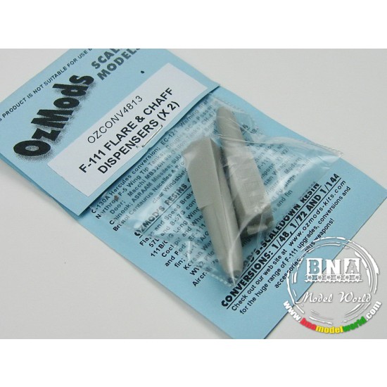 1/48 F-111 Flare and Chaff Dispensers (2pcs)