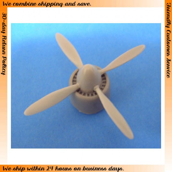 1/72 Bristol Centaurus & 4 Blade Prop (2pcs)