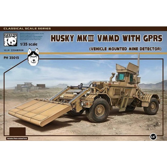 Ph35015 1/35 Husky Mk.III VMMD (Vehicle Mounted Mine Detector) w/GPRS Panda ...