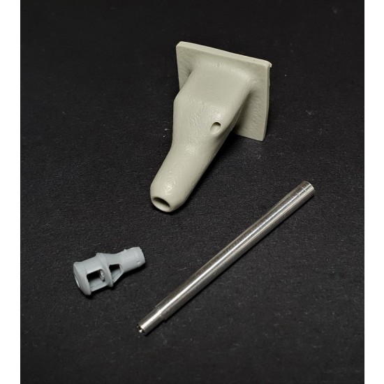 1/35 StuG IIIG Topfblende MG Mantlet with KwK40 Gun (Early muzzle brake)
