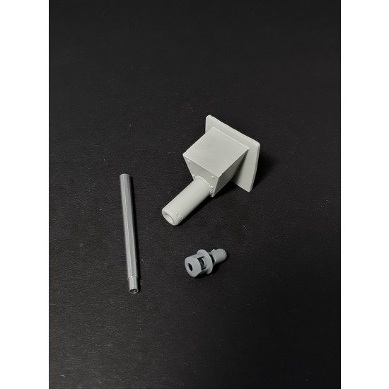 1/35 StuG IIIG Welded Mantlet w/KwK40 Gun (Mid muzzle brake)