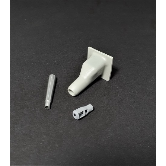 1/35 StuH III Topfblende Mantlet w/StuG42 Howitzer (leFH18 muzzle brake)