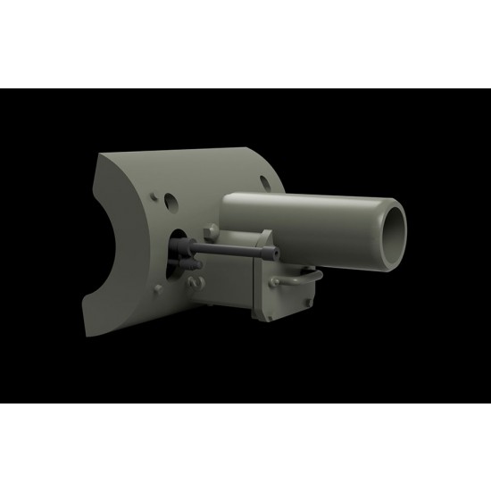 1/35 K-20 Gun Barrel (Early Pattern) For Soviet T-26 BT-5/7 Tanks and Armoured Cars BA-6/10
