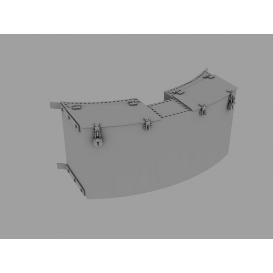 1/35 Stowage Bin for WWII German Tiger I Tank (Kursk Battle)