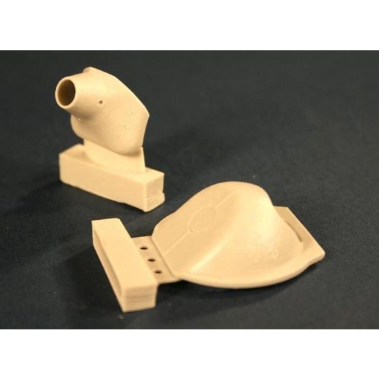 1/35 Mantlets with Cast Marks for German Jagdpanzer IV L/70