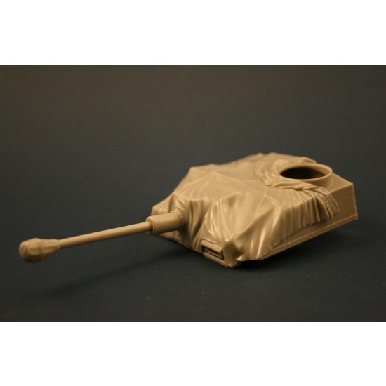 1/35 WWII German StuG III G Upper Hull/Barrel with Canvas Cover