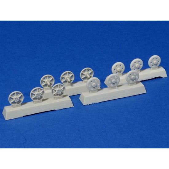 1/35 Steel Return Rollers for WWII German StuG III (Pattern A)