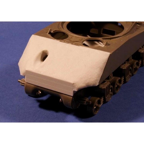 1/35 Concrete Armour for WWII US M4A3 Sherman (VVSS suspension)