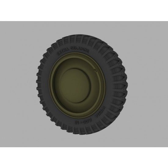 1/35 Road Wheels for WWII German Kfz.1 "Stover" (Early Pattern) (5pcs)