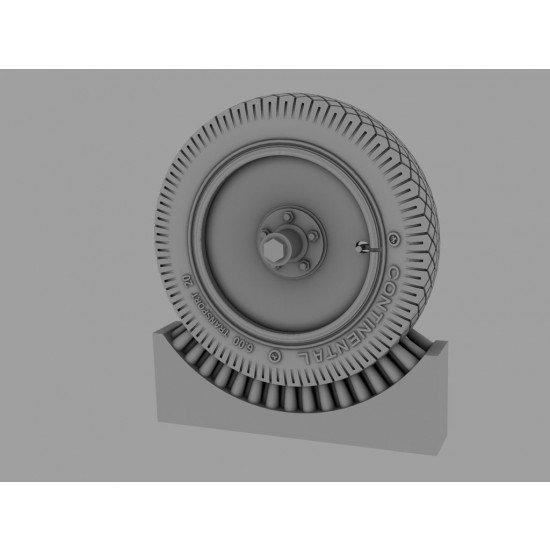 1/35 Road Wheels for WWII German FlaK/Nebelwerfer Trailers (Commercial Pattern A)(2pcs)