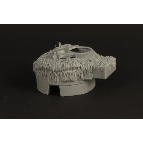 1/35 British Sherman Firefly Turret with Hessian Net