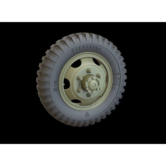 1/35 US GMC Road Wheels set (Firestone)