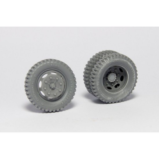 1/35 KHD 3000S Road Wheels (Gelande Pattern)
