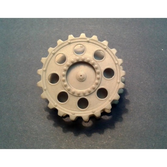 1/35 Pz.III Early Damage Drive Wheels