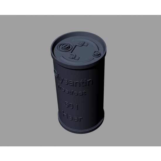 1/35 WWII German 50l Barrels for Antifreeze