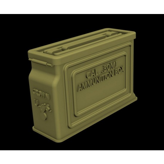 1/35 US Ammo Boxes for Caliber 0.3 Ammo (Metal Pattern)