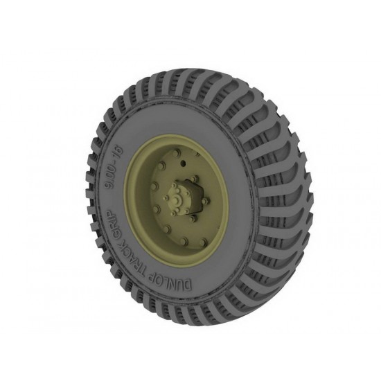 1/35 British Humber Mk.I Road Wheels Set (Dunlop Pattern)