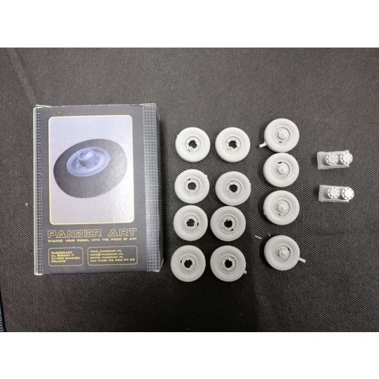 1/35 German M-35 ADGZ-Daimler Road Wheels Set (Continental)
