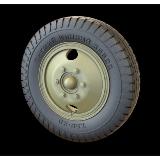 1/35 Soviet ZiS-5 Road Wheels (Omskij Zavod)