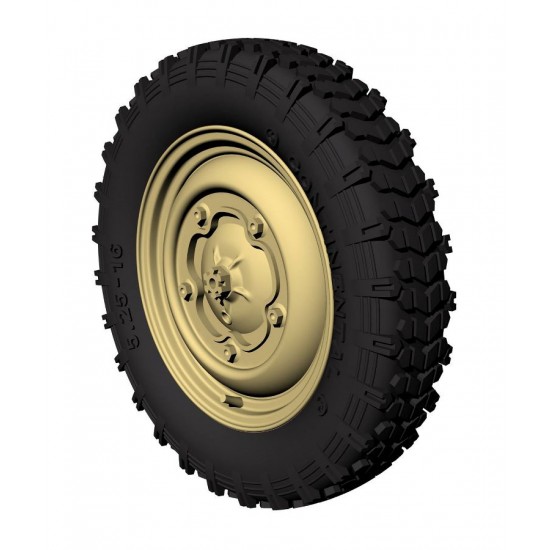 1/35 Schwimmwagen Road Wheels (extra gelande)