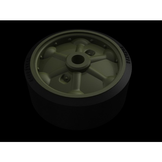 1/35 M4 "Sherman" Road Wheels Pattern No. 7