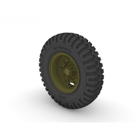 1/35 Leyland "Retriever" Road Wheels (AVON)