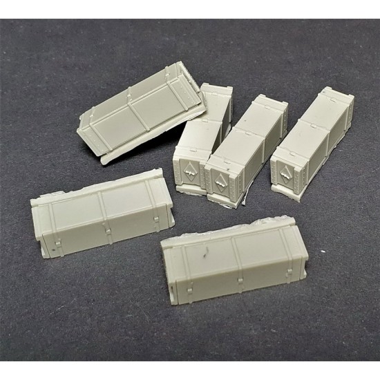 1/35 US Wood Ammo Boxes for Bazooka Rockets