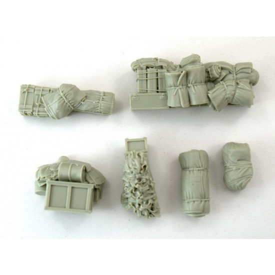 1/35 M3A1 Scout Car Stowage set (British)