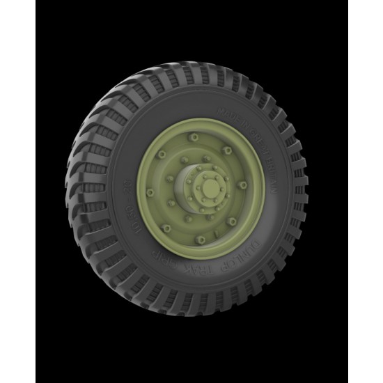 1/35 Daimler AC Road Wheels (Dunlop)