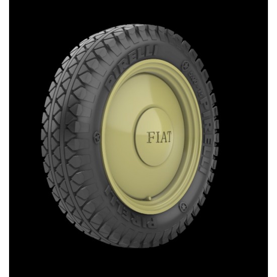 1/35 Fiat 508 Road Wheels (Commercial)