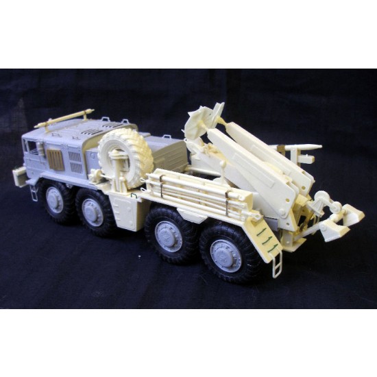 1/35 KET-T Heavy Recovery Truck Conversion Set for Trumpeter MAZ-537