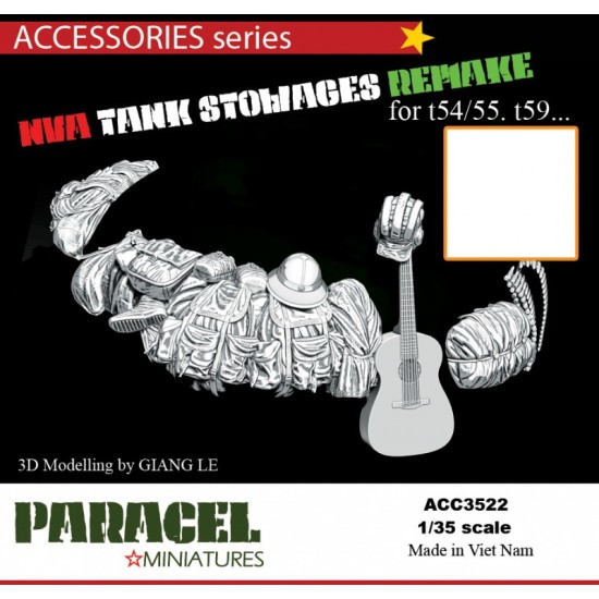 1/35 NVA T-54/55 Tank Stowages for Trumpeter/Tamiya kits