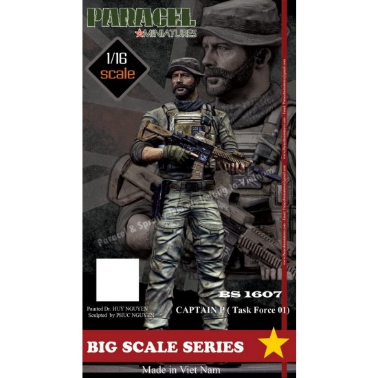 1/16 COD Modern Warfare Captain John Price (Task Force 01) Paracel ...