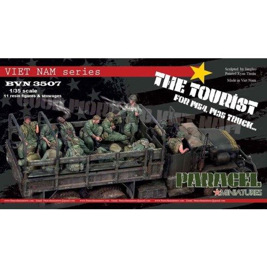 1/35 "The Tourist- Hello Viet Nam" (11 figures & stowage) for M54/M35