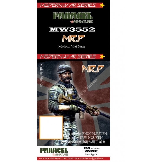 1/35 COD Modern Warfare Captain John Price Paracel Miniatures MW3552