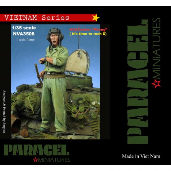 1/35 Vietnam Series - NVA Tank Commander Phong "It Time to Go"