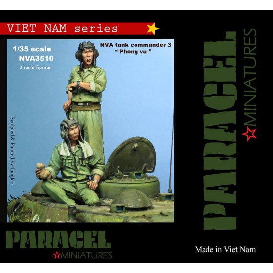 1/35 Vietnam War NVA Tank Commander Vol.3 "Phong vu" (2 figures)