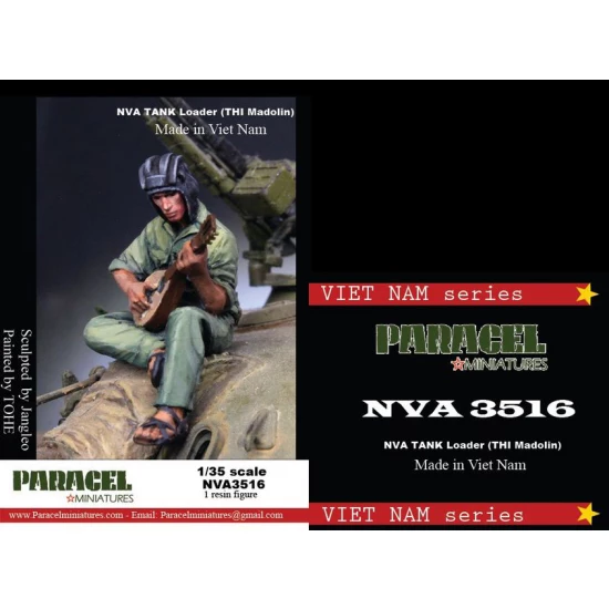 1/35 Vietnam War NVA Tank Loader