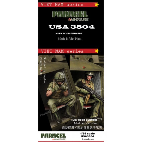 1/35 Vietnam War US Huey Pilots for Dragon/Academy kits (2 figures)