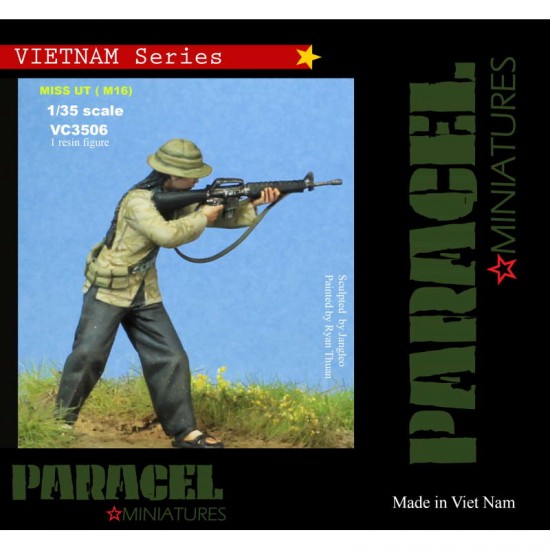 1/35 Vietnam Series - Viet Cong Guerrilla "Miss. UT" w/M16 Rifle