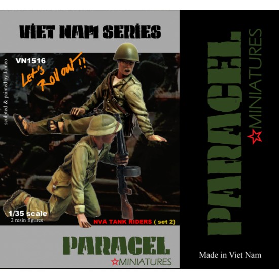 1/35 North Vietnam Army (NVA) Tank Rider Set Vol.2 (2 figures)