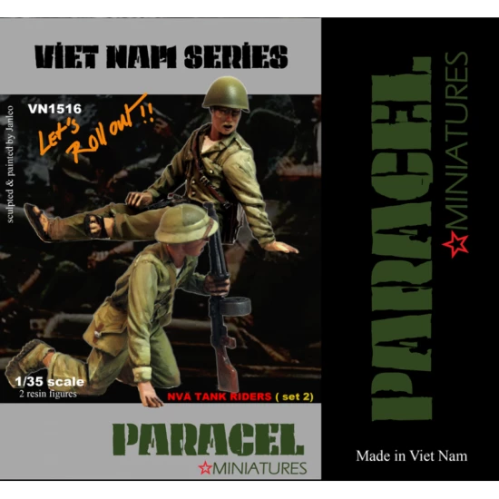 1/35 North Vietnam Army (NVA) Tank Rider Set Vol.2 (2 figures)