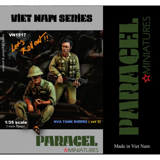 1/35 North Vietnam Army (NVA) Tank Rider Set Vol.3 (2 figures)
