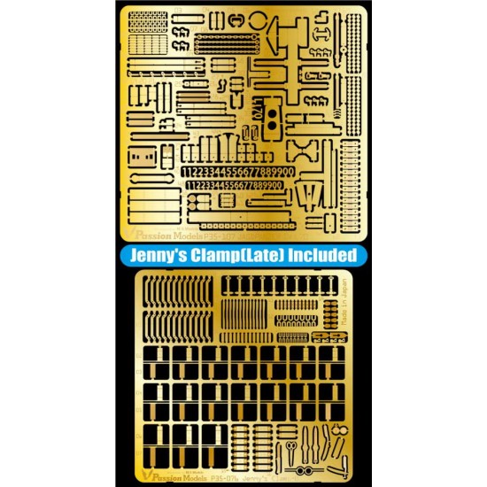1/35 Jagdpanzer IV/70(V) Lang Sd.Kfz.162/1 Photo-Etched Set for Tamiya 35430 kit