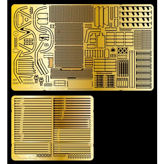 1/35 US Self-Propelled 155mm Gun M40 Photo-etched Set for Tamiya kit