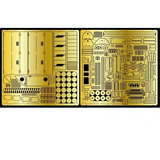 1/35 Nashorn Detail Set for Tamiya kit #35335