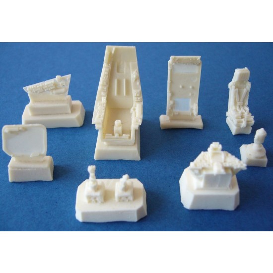 1/72 Kamov Ka-50 Cockpit Set for Italeri kit