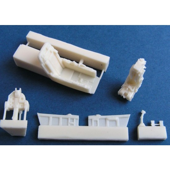 1/72 Dassault Mirage F.1C Cockpit Set for Hasegawa/Revell kit