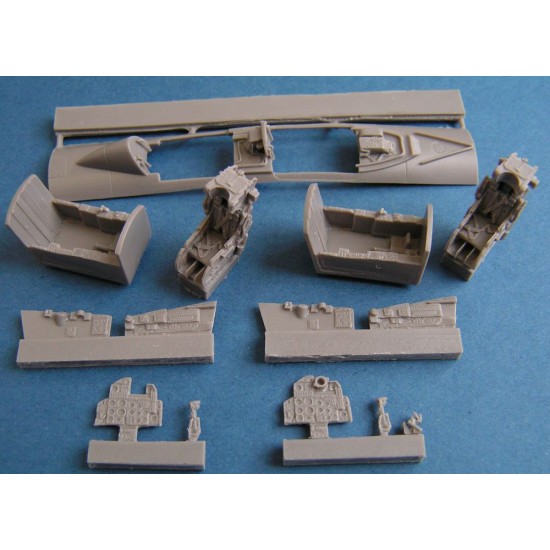 1/72 Sukhoi Su-15UM Cockpit Set for Trumpeter kit
