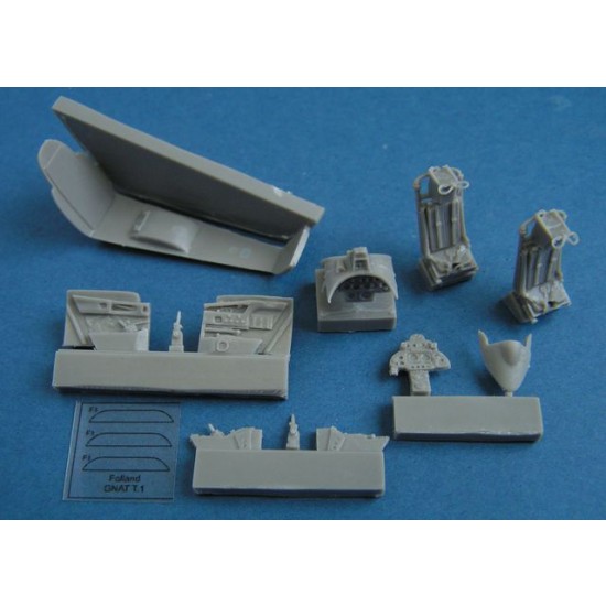 1/72 Folland Gnat T.1 Cockpit Set for Airfix kit